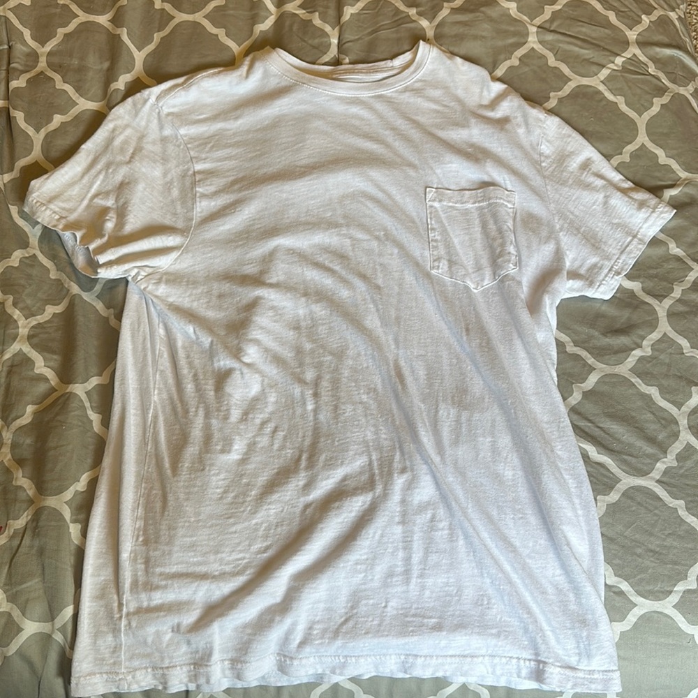 Bundle of Two Goodfellow Target Brand Shirts. Colors: White and Pink